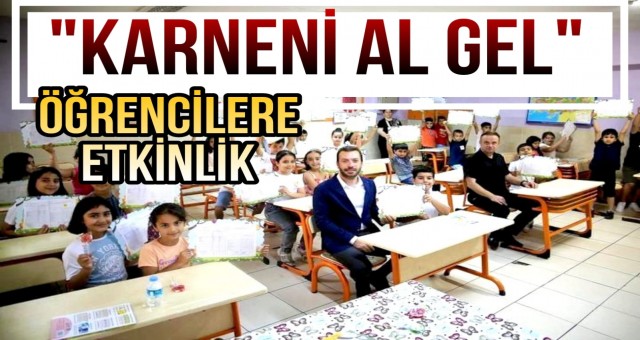 Ceyhan Belediyesi’nden Karne Etkinliği