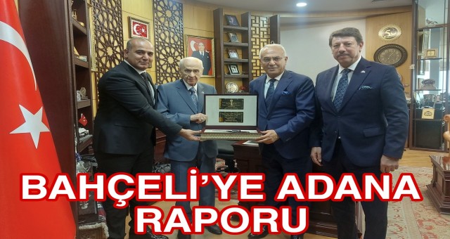 Bahceli'ye Adana Raporu!