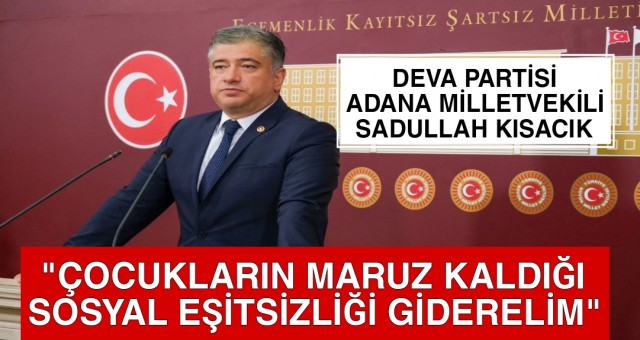 Çocukların Maruz Kaldığı Sosyal Eşitsizliği Giderelim...