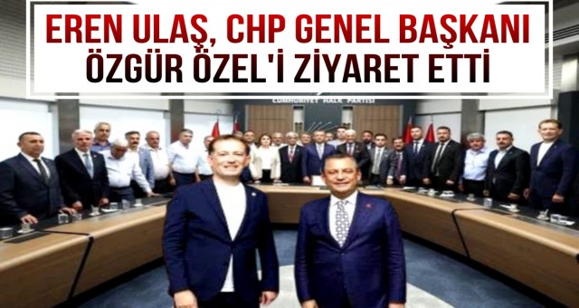 Ceyhan Muhtarlar Derneği Başkanından CHP Genel Başkanına Ziyaret!