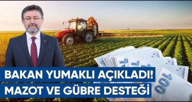 Bakanlık’tan 'Mazot ve Gübre Kaldırılmadı' Açıklaması!