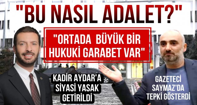 Başkan Aydar: 'Ortada Büyük Bir Hukuki Garabet Var'