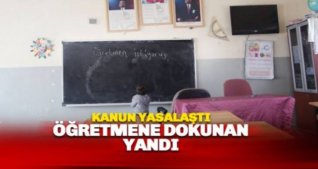 Öğretmene Dokunan Yandı!