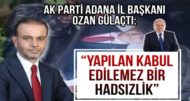 'Yapılan Kabul Edilemez Bir Hadsizliktir'