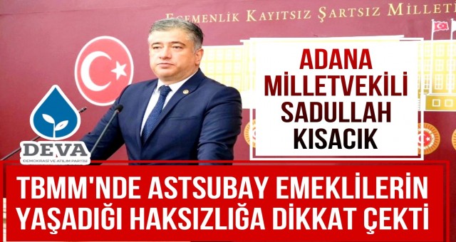 Kısacık Astsubay Emeklilerinin Yaşadığı Haksızlığa Dikkat Çekti