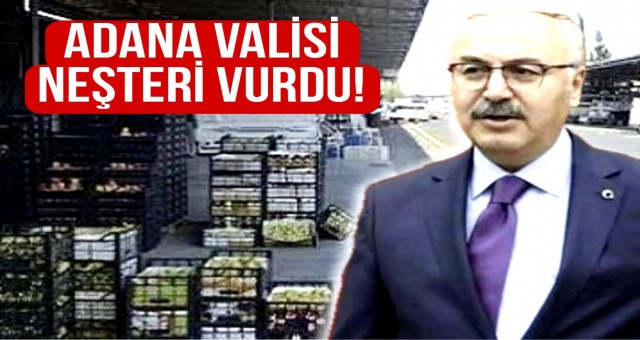 Adana Valisi Neşteri Vurdu!