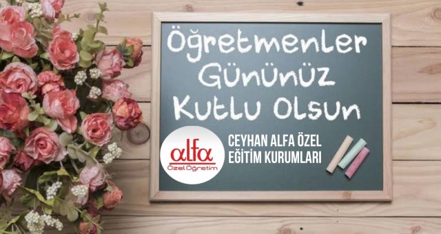 Alfa Eğitim Kurumları Öğretmenler Günü'nü Kutladı