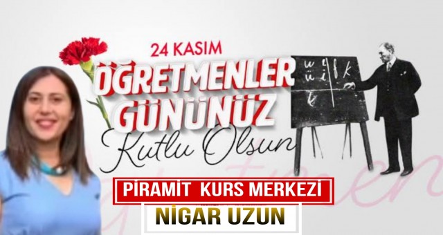 Piramit Kurs Merkezi Öğretmenler Günü'nü Kutladı