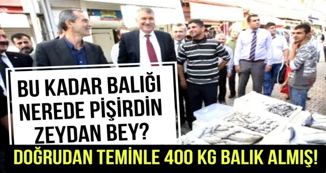 400 Kilo Balık, 77 Milyon Liralık Kebap!