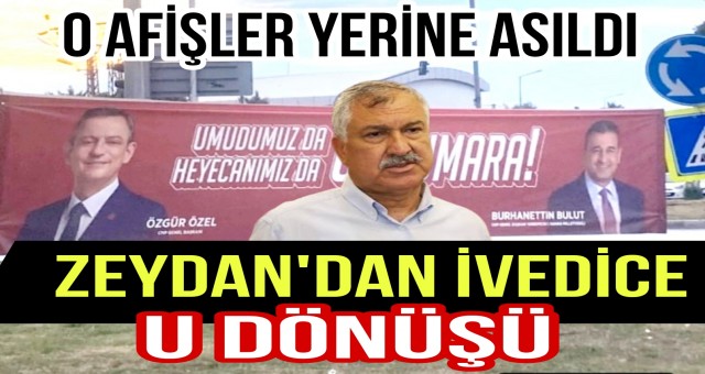 Zeydan Karalar'dan U Dönüşü!