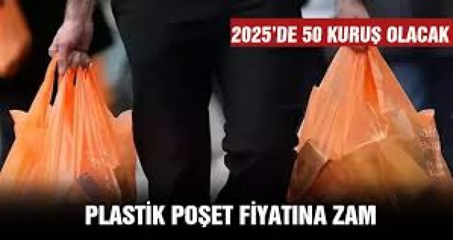 Plastik Poşet Fiyatına Zam!