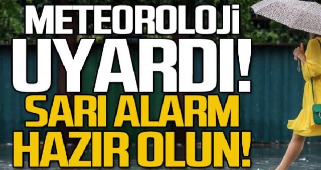 Adana’da Sarı Alarm!