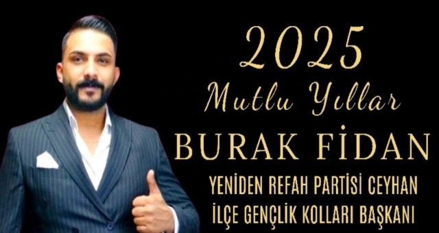 Burak Fidan'dan Yeni Yıl Mesajı