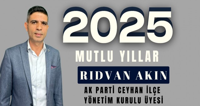 Rıdvan Akın'dan Yeni Yıl Mesajı