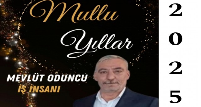 Mevlüt Oduncu'da Yeni Yıl Mesajı