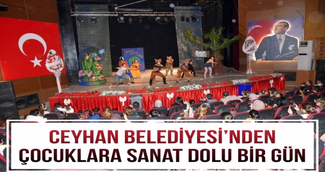 Ceyhan Belediyesi’nden Çocuklara Sanat Dolu Bir Gün