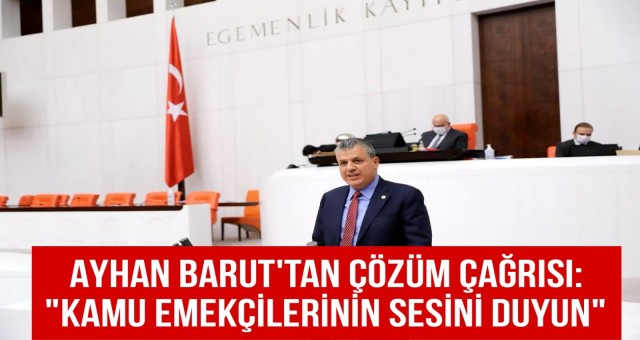 Ayhan Barut'tan Çözüm Çağrısı