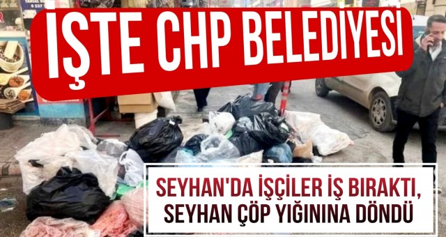 Seyhan Çöp Yığınına Döndü