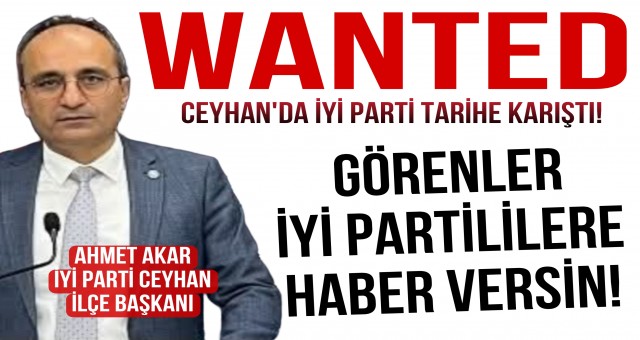 Ceyhan'da İYİ Parti Kayıp!