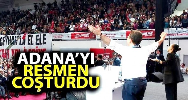 Ekrem İmamoğlu, Adana’da Halkla Buluştu