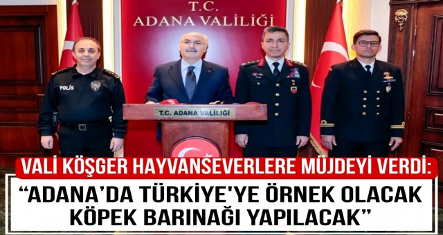 Vali Köşger'den Sokak Hayvanlarına Yönelik Açıklama